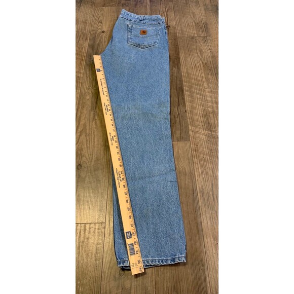 Men’s Carhartt Traditional Fit Jeans Preowned Size 38X36 - Picture 4 of 7
